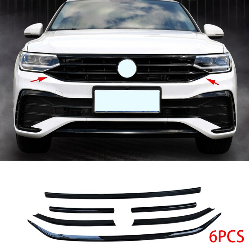  ٰ Tiguan 2022 2023 ABS   Ʈ ׸   ٵ ŰƮ  ׸  Ŀ Ʈ Ʈ 6PCS